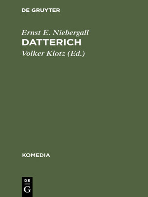 cover image of Datterich